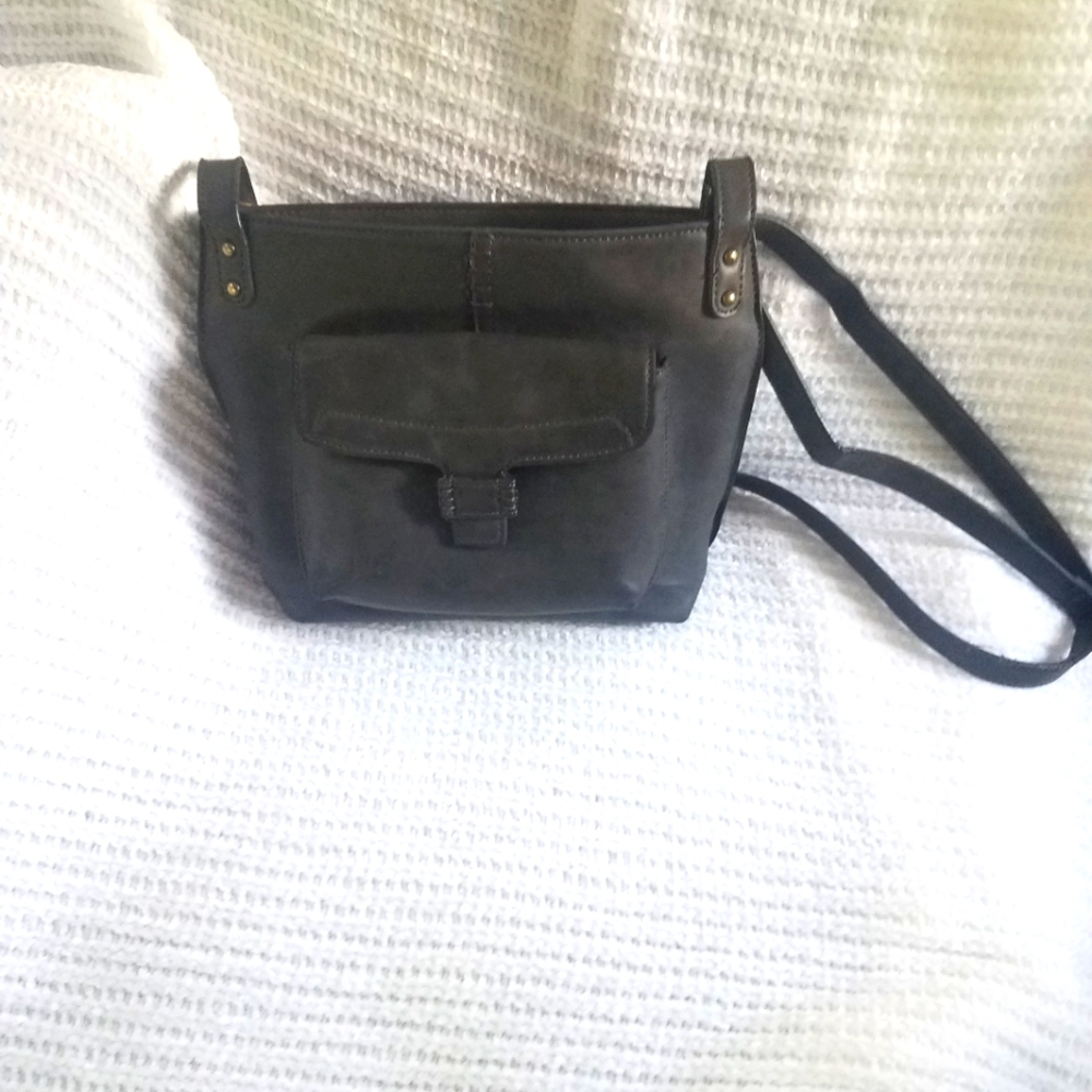 b.o.c. Concept Charcoal Gray Crossbody Handbag